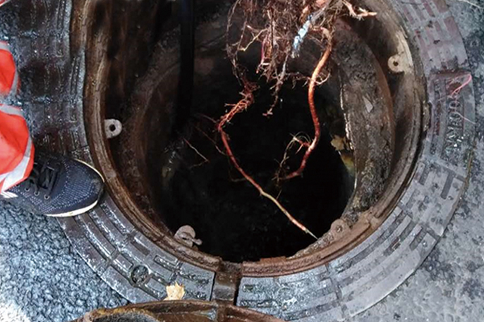 中平镇管道预处理